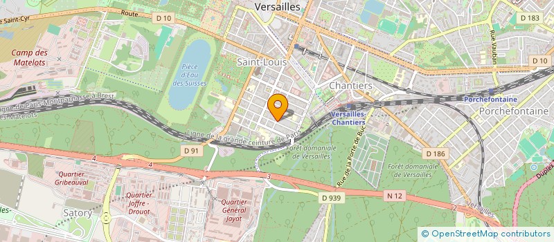 localisation de l'entreprise 927 483 966  à VERSAILLES