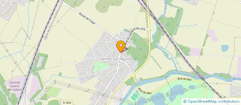 localisation de l'entreprise 927 542 753   ANNET-SUR-MARNE