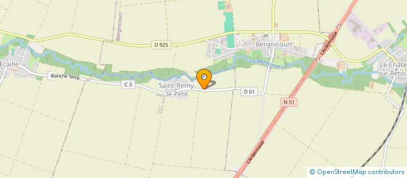 localisation de l'entreprise 927 546 978   SAINT-REMY-LE-PETIT