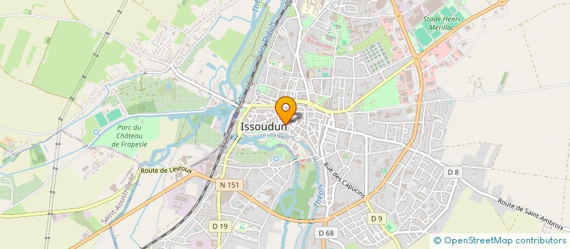 localisation de l'entreprise 927 574 327 à ISSOUDUN
