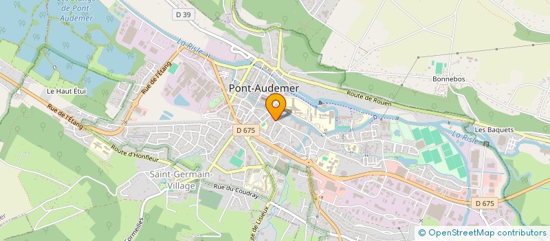 localisation de l'entreprise 927 580 886  à PONT-AUDEMER