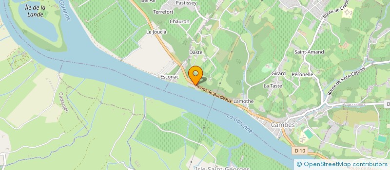 localisation de l'entreprise 927 603 167   CAMBES