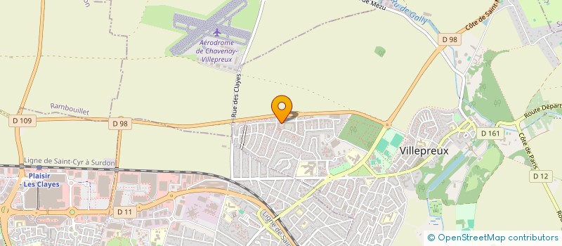 localisation de l'entreprise 927 606 574   VILLEPREUX