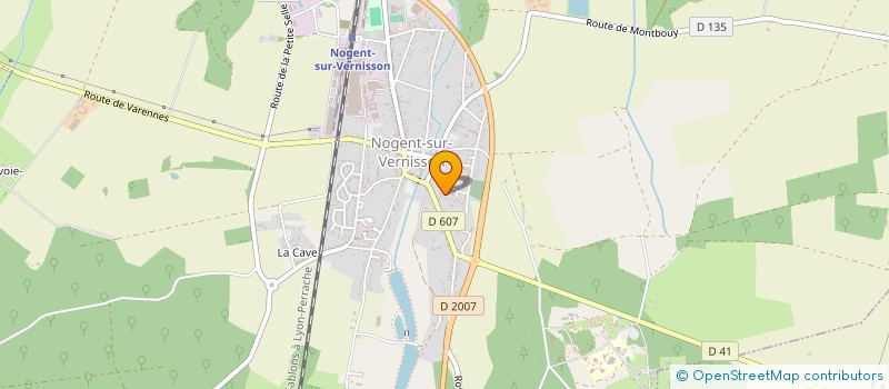localisation de l'entreprise 927 635 433 à NOGENT-SUR-VERNISSON