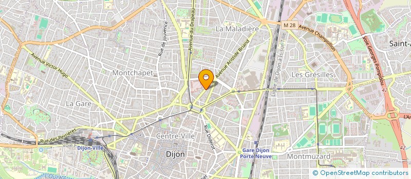 localisation de l'entreprise 927 666 552  à DIJON