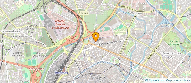 localisation de l'entreprise 927 682 997   STRASBOURG