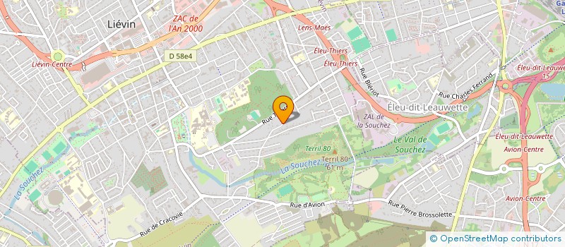 localisation de l'entreprise 927 704 445   AVION