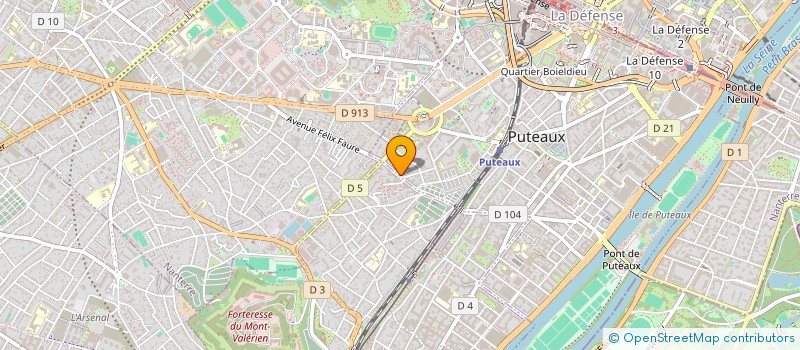 localisation de l'entreprise 927 708 057   PUTEAUX