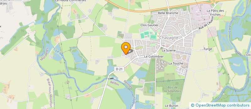 localisation de l'entreprise 927 719 724   CHAVAGNE