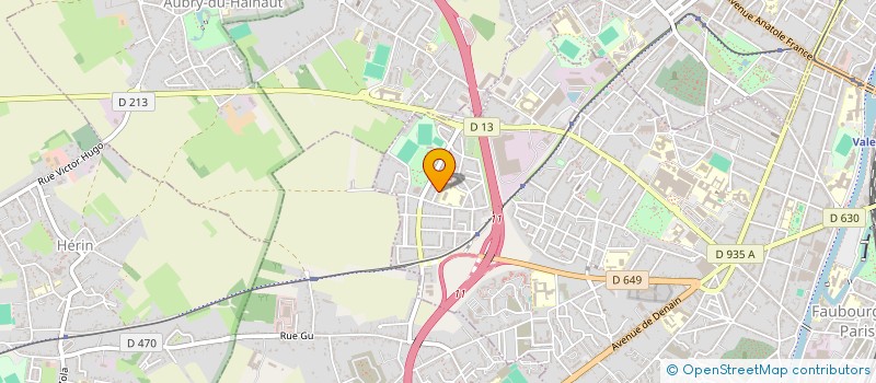 localisation de l'entreprise 927 734 418   VALENCIENNES