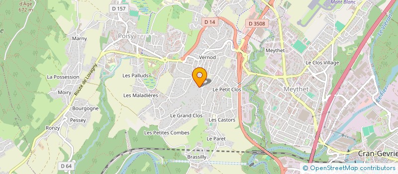 localisation de l'entreprise 927 741 348   POISY