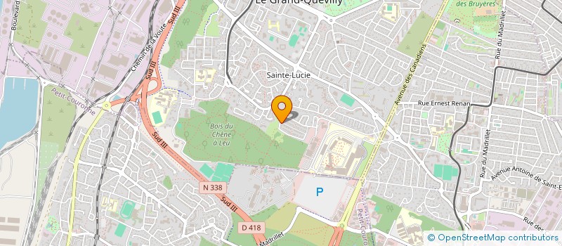 localisation de l'entreprise 927 752 477 à LE GRAND-QUEVILLY