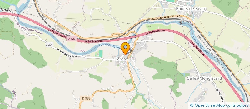 localisation de l'entreprise 927 754 218   BERENX