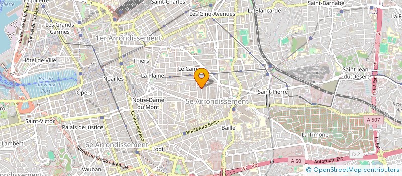 localisation de l'entreprise 927 754 556   MARSEILLE