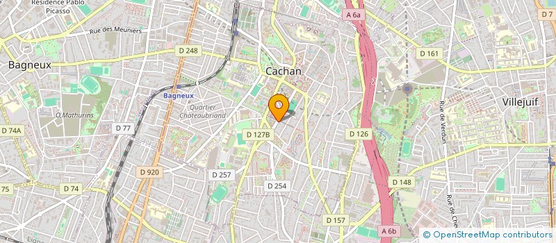 localisation de l'entreprise 927 773 531   CACHAN