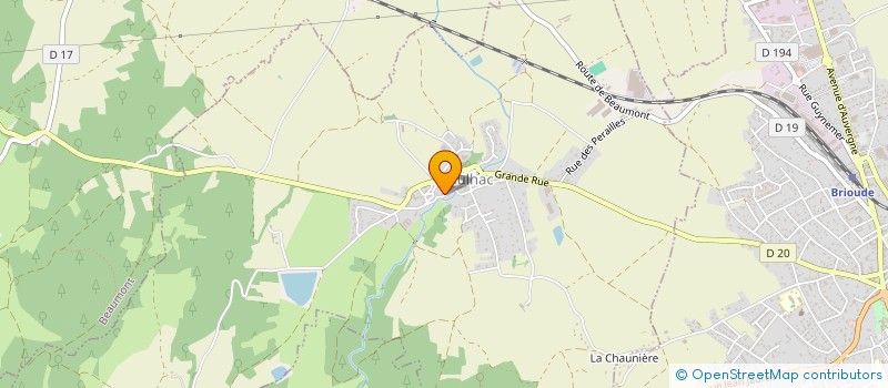 localisation de l'entreprise 927 815 308   CHATELDON