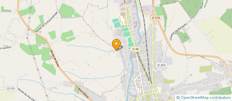 localisation de l'entreprise 927 850 818   SAINT-DESIR