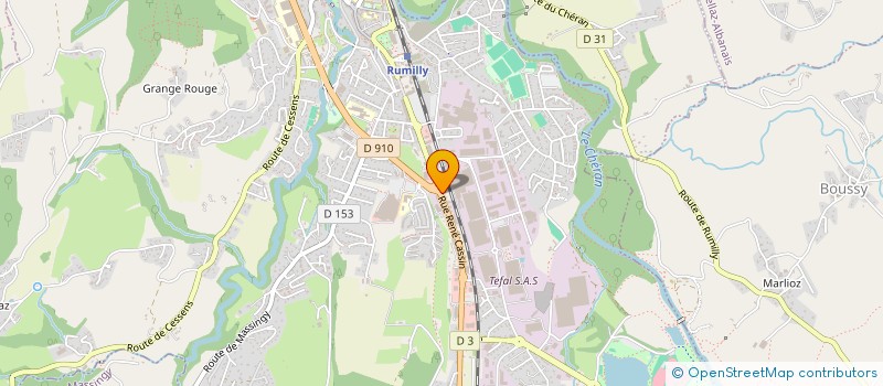 localisation de l'entreprise 927 853 523   RUMILLY