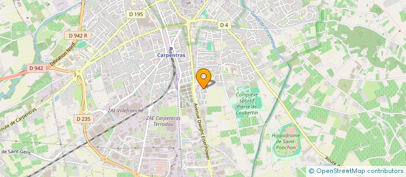 localisation de l'entreprise 927 858 290   CARPENTRAS
