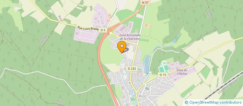 localisation de l'entreprise 927 863 944   RIOZ