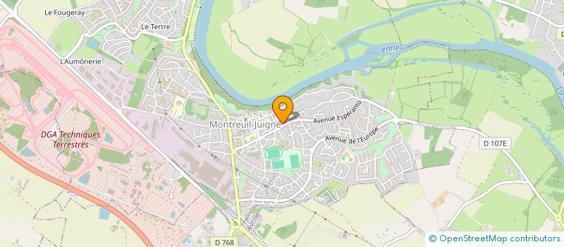 localisation de l'entreprise 927 872 275   MONTREUIL-JUIGNE