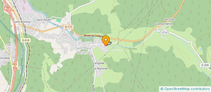 localisation de l'entreprise 927 882 316 à SAINT-PAUL-DE-JARRAT