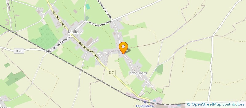 localisation de l'entreprise 927 884 080   BROQUIERS