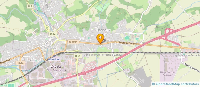 localisation de l'entreprise 927 896 845   CHAVANOZ