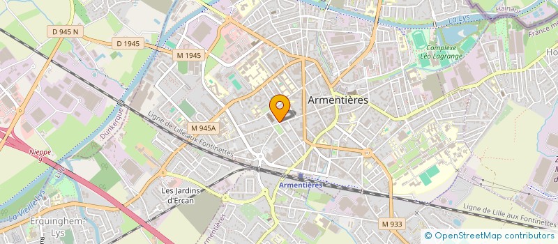 localisation de l'entreprise 927 907 949 à ARMENTIERES