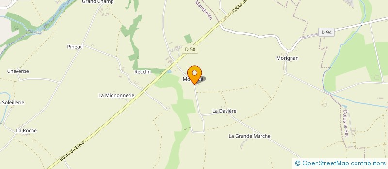 localisation de l'entreprise 927 912 675   MANTHELAN