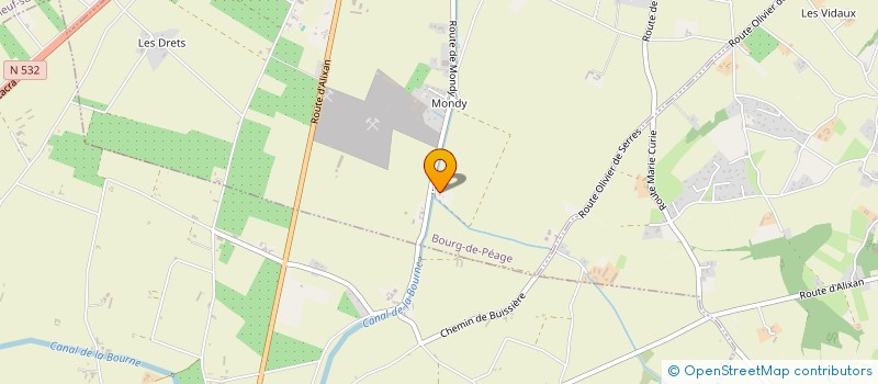 localisation de l'entreprise 927 920 298   BOURG-DE-PEAGE