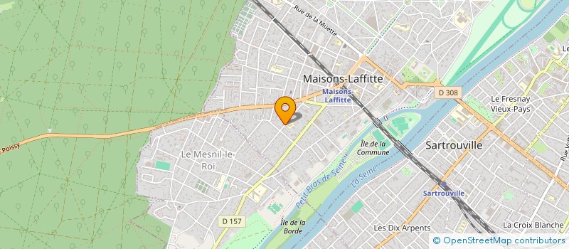 localisation de l'entreprise 927 926 543   MAISONS-LAFFITTE