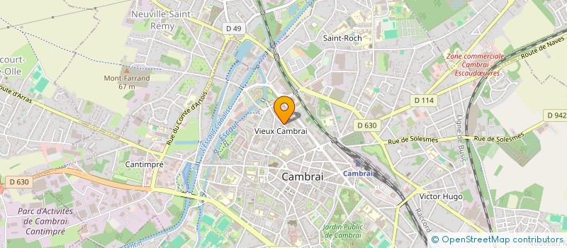 localisation de l'entreprise 927 952 994   LE CATEAU-CAMBRESIS