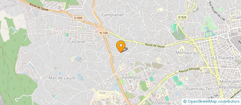 localisation de l'entreprise 927 956 508   NIMES