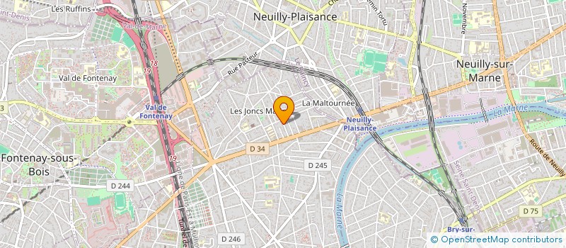 localisation de l'entreprise 927 959 452   LE PERREUX-SUR-MARNE