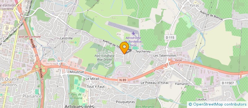 localisation de l'entreprise 927 964 023   BOULIAC