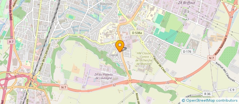 localisation de l'entreprise 928 042 803   VALENCE