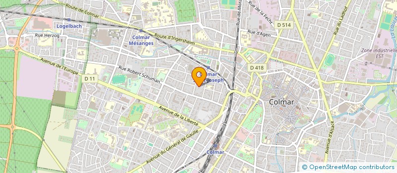 localisation de l'entreprise 928 055 284   SAINT-DIE-DES-VOSGES