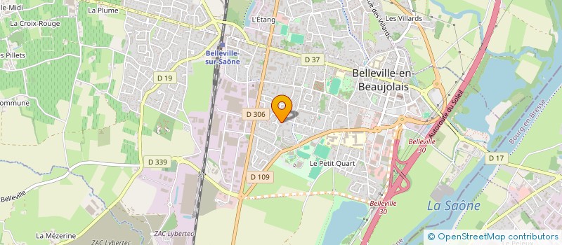 localisation de l'entreprise 928 079 953   BELLEVILLE-EN-BEAUJOLAIS