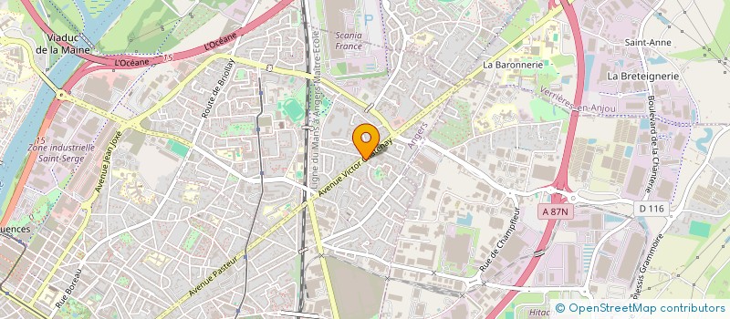 localisation de l'entreprise 928 086 370  à ANGERS