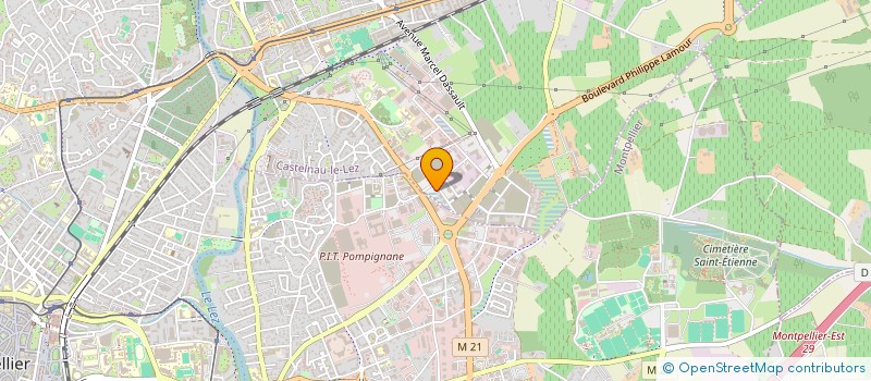 localisation de l'entreprise 928 093 582   CASTELNAU-LE-LEZ