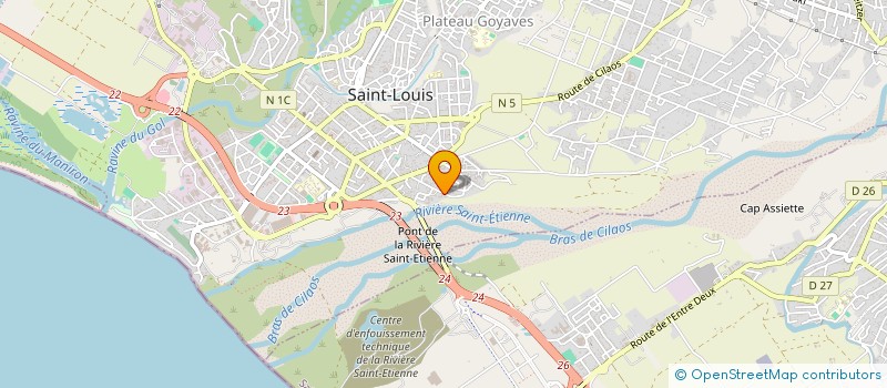 localisation de l'entreprise 928 100 759 à SAINT-LOUIS