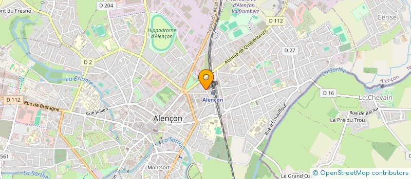 localisation de l'entreprise 928 110 881 à ALENCON