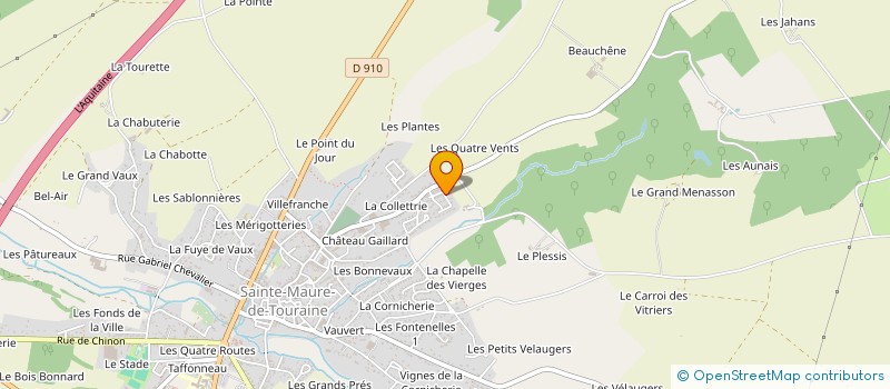 localisation de l'entreprise 928 111 467   CHAUFOUR-LES-BONNIERES