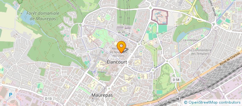 localisation de l'entreprise 928 128 354   ELANCOURT