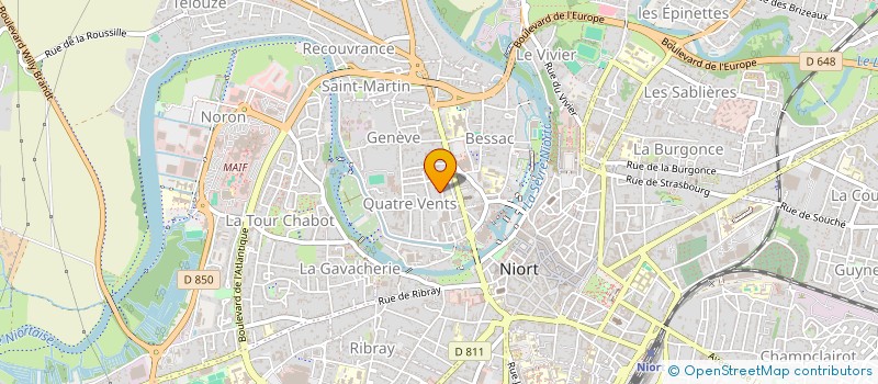 localisation de l'entreprise 928 154 350   NIORT