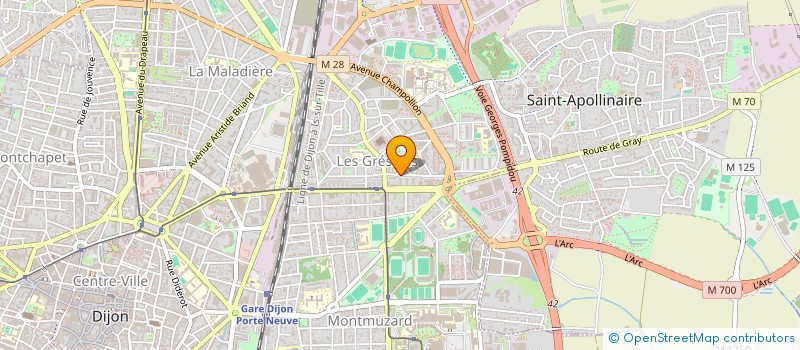 localisation de l'entreprise 928 158 351   DIJON