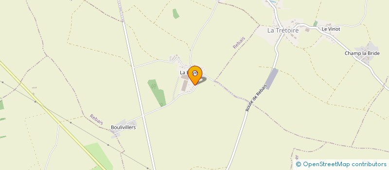 localisation de l'entreprise 928 177 666   REBAIS