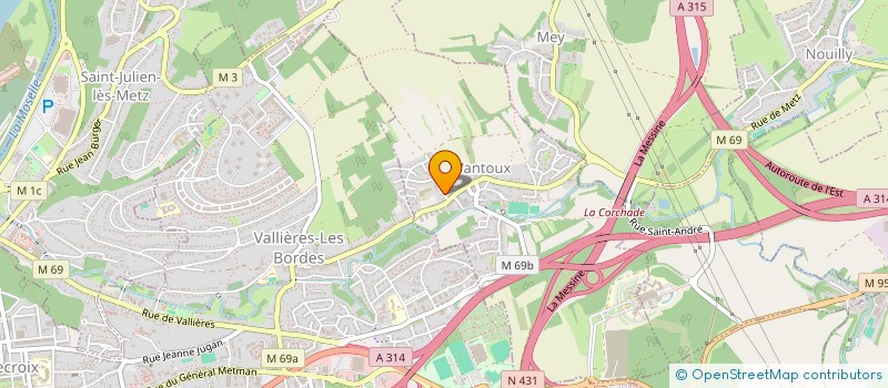 localisation de l'entreprise 928 207 083   VANTOUX