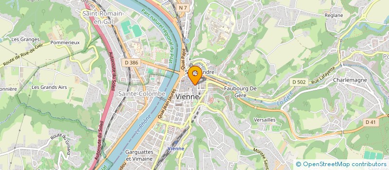 localisation de l'entreprise 928 214 477   VIENNE